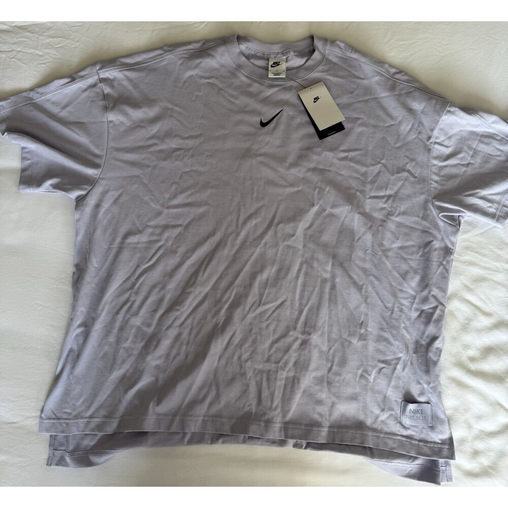Nike Sportswear Utility Oversized SS T-shirt Top Women XL  Light Purple